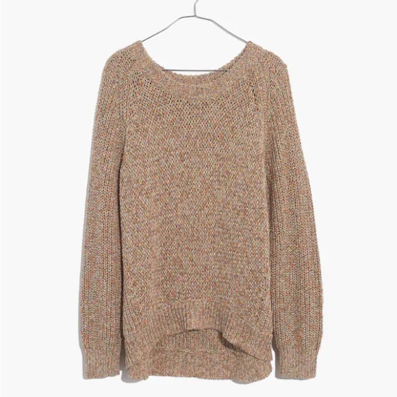 NWT! Madewell Marled Beverly Pullover Sweater M - Picture 2 of 6